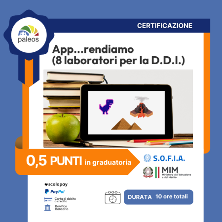 Cert_App...rendiamo (8 laboratori per la D.D.I.)