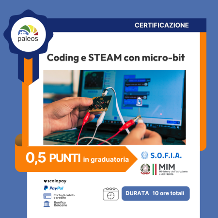 Cert_Coding e STEAM con micro-bit Cert_Coding e STEAM con micro-bit