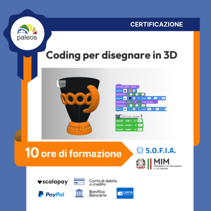 Cert_Coding per disegnare in 3D