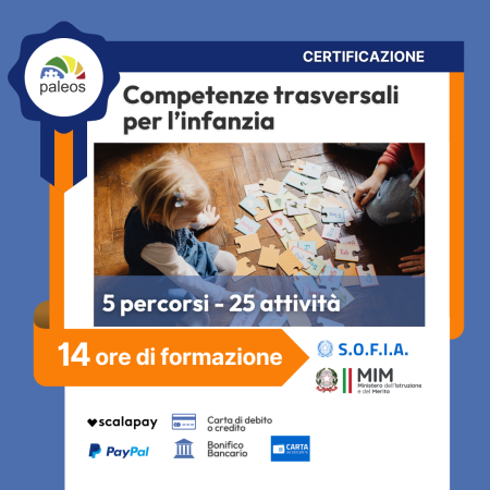 Certificazione Competenze trasversali per l’infanzia
