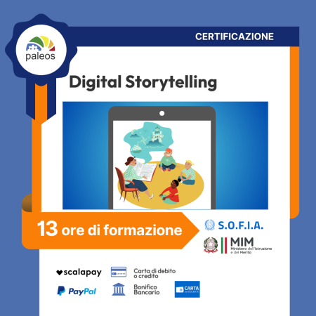 Certificazione Digital storytelling (infanzia e primaria)