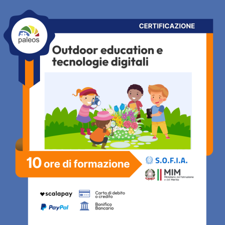Certificazione Outdoor education e tecnologie digitali