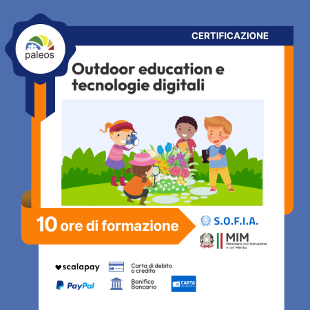 Certificazione Outdoor education e tecnologie digitali