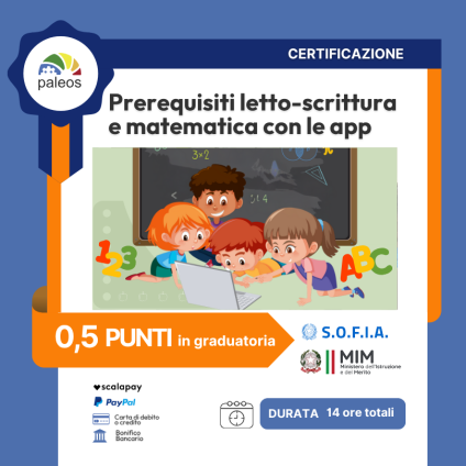 Cert_Prerequisiti letto-scrittura e matematica con le app Cert_Prerequisiti letto-scrittura e matematica con le app