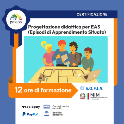 Cert_Progettazione didattica per EAS (Episodi di Apprendimento Situato)