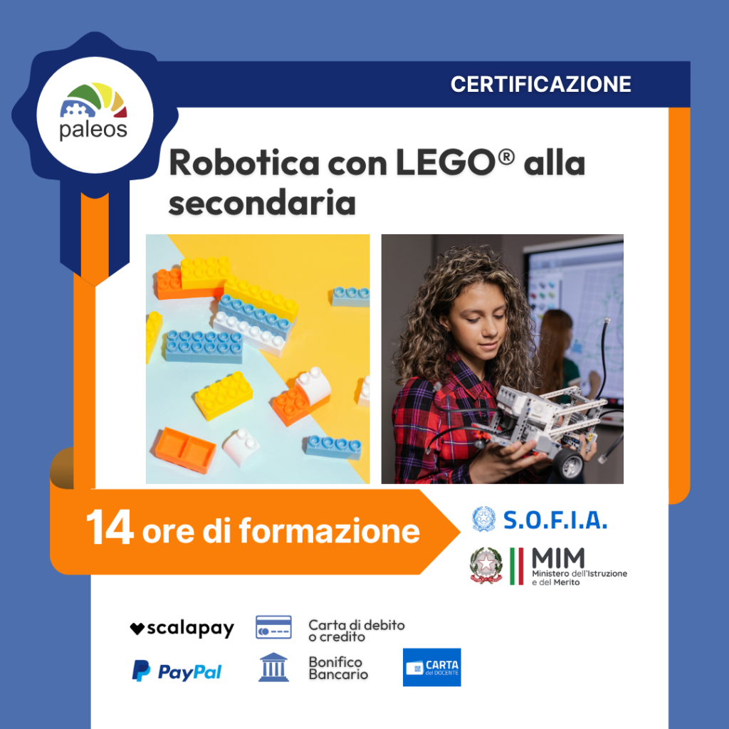 Immagine in evidenza del corso: Certificazione Robotica con LEGO® alla secondaria