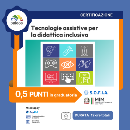 Cert_Tecnologie assistive per la didattica inclusiva Cert_Tecnologie assistive per la didattica inclusiva