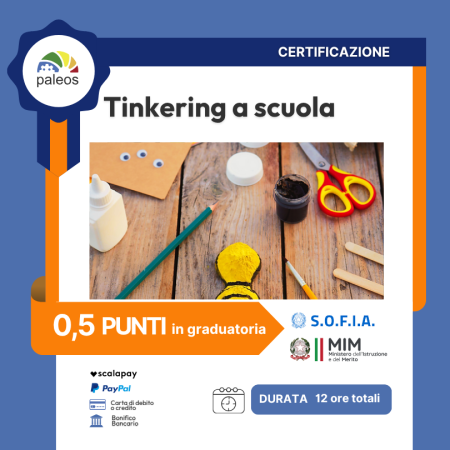 Cert_Tinkering a scuola Cert_Tinkering a scuola