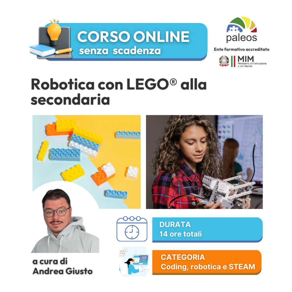 Corso online Robotica con LEGO® alla secondaria –