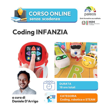 Corso online CODING infanzia PaLEoS – Corso online CODING infanzia PaLEoS –