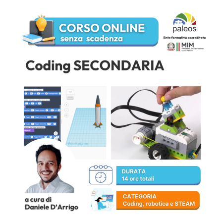 Corso online CODING secondaria PaLEoS –