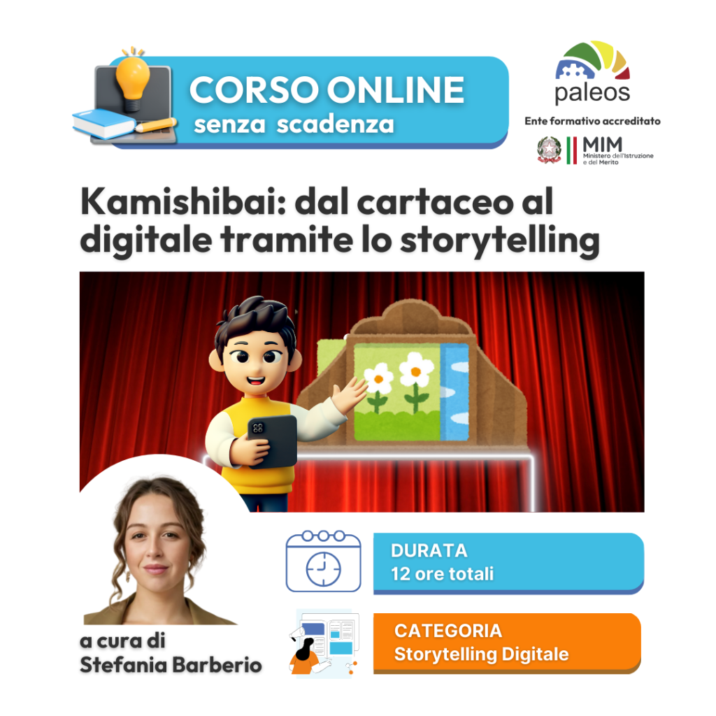 Corso online Kamishibai: dal cartaceo al digitale –