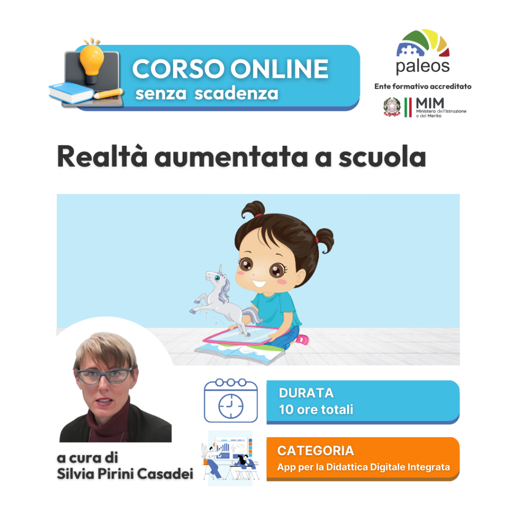 Corso online Realtà aumentata a scuola –