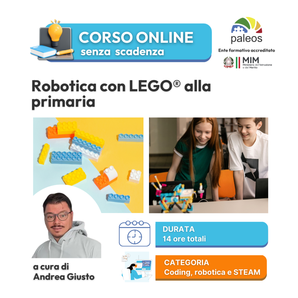 Corso online Robotica con LEGO® alla primaria –