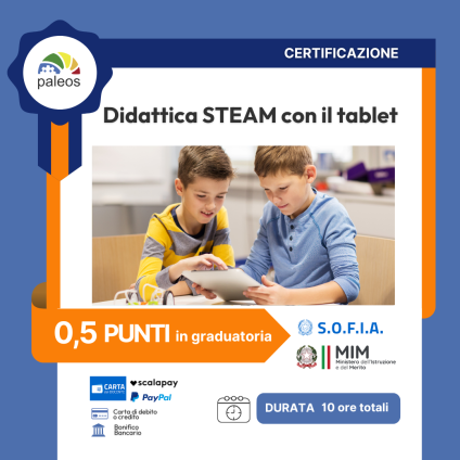 Didattica STEAM con il tablet Didattica STEAM con il tablet