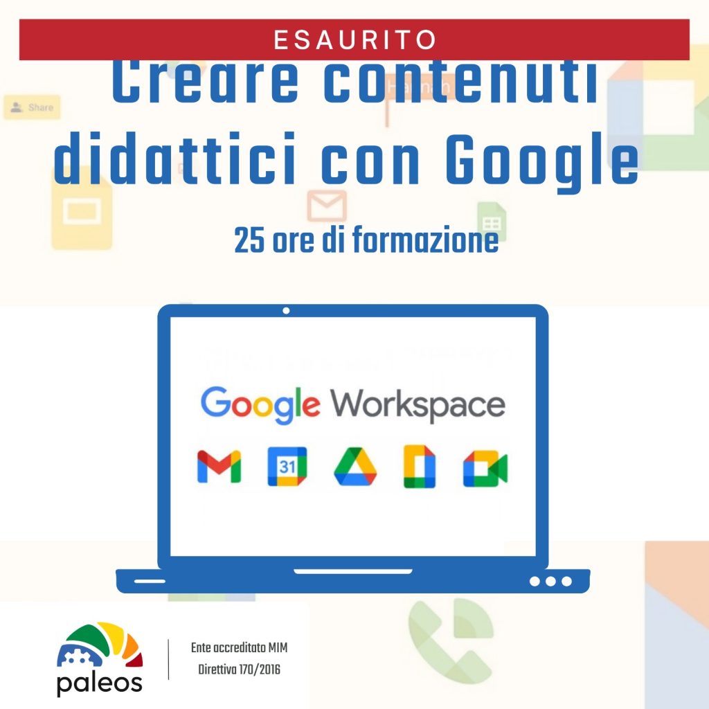 Immagine in evidenza del corso: Certificazione Creare contenuti didattici con Google