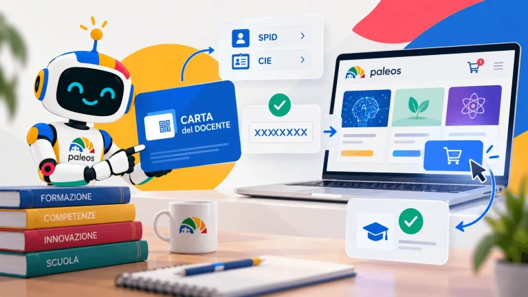 Come utilizzare la Carta del Docente su paleos