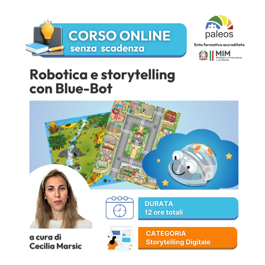 Corso online Robotica e storytelling con Blue-Bot –