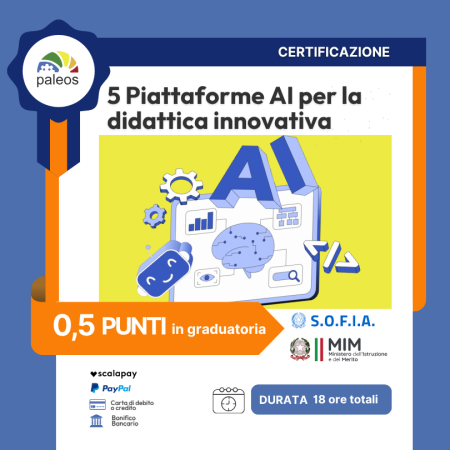 Certificazione 5 Piattaforme AI per la Didattica Innovativa