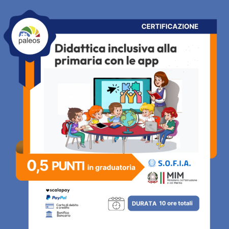 Certificazione Didattica inclusiva alla primaria