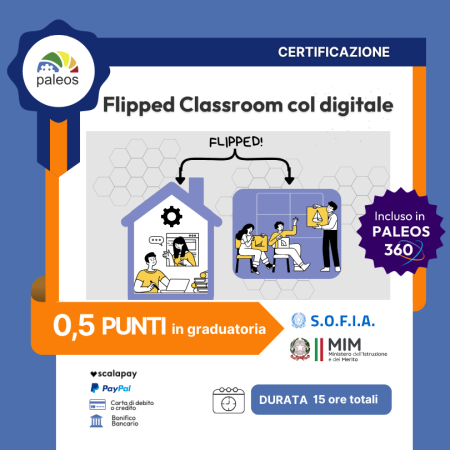 Certificazione Flipped Classroom col digitale Certificazione Flipped Classroom col digitale