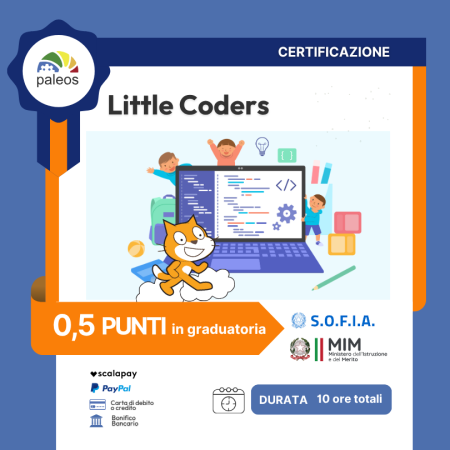 Certificazione Little Coders coding primaria Certificazione Little Coders coding primaria