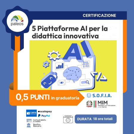 Certificazione 5 Piattaforme AI per la Didattica Innovativa