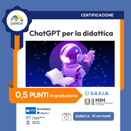 Certificazione Chat GPT per la didattica