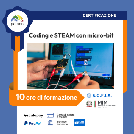 Cert_Coding e STEAM con micro-bit
