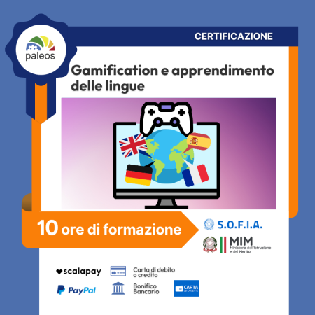 Certificazione Gamification e apprendimento delle lingue
