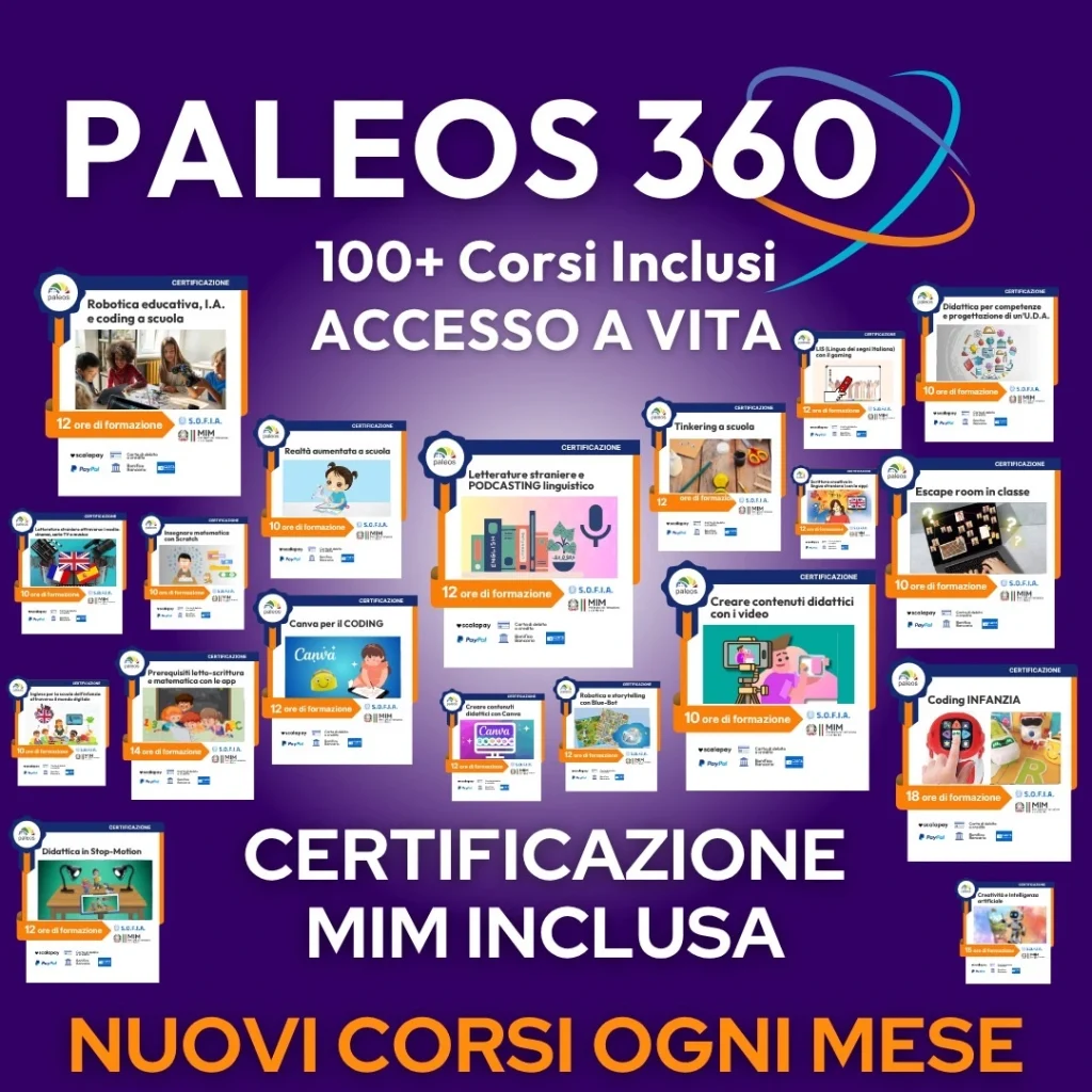 Immagine in evidenza del corso: Paleos 360