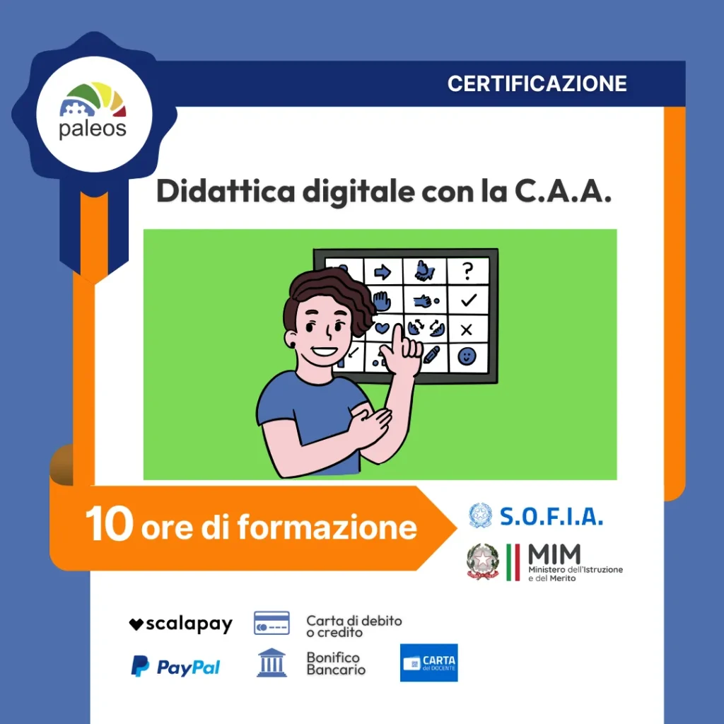 Certificazione Didattica digitale con la C.A.A.