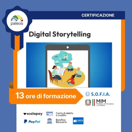 Certificazione Digital storytelling (infanzia e primaria)