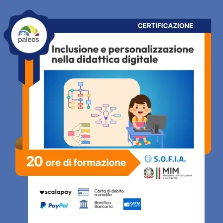 Certificazione Inclusione e personalizzazione nella didattica digitale