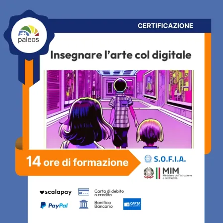 Certificazione Insegnare l’arte col digitale