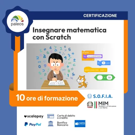 Certificazione Insegnare matematica con Scratch