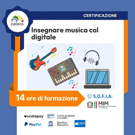 Certificazione Insegnare musica col digitale