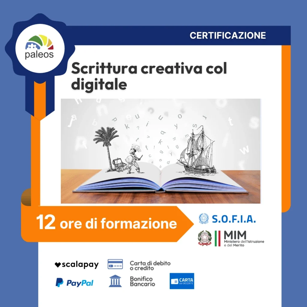 Certificazione Scrittura creativa col digitale