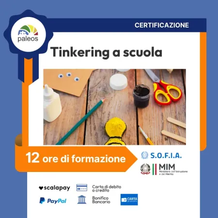 Certificazione Tinkering a scuola