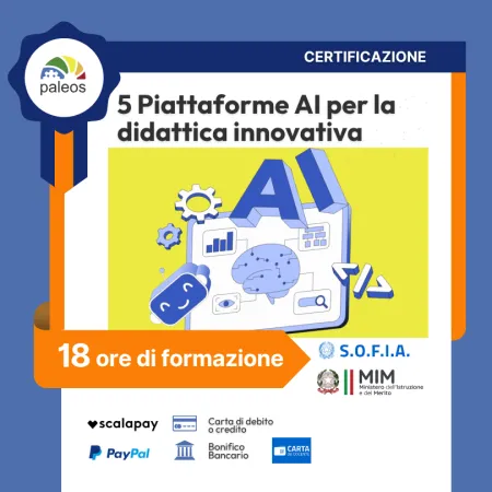 Certificazione 5 Piattaforme AI per la didattica innovativa