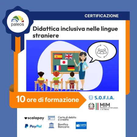 Certificazione Didattica inclusiva nelle lingue straniere