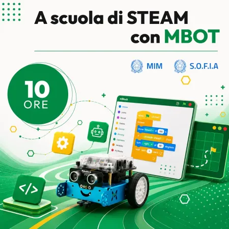 Certificazione A scuola di STEAM con mBot