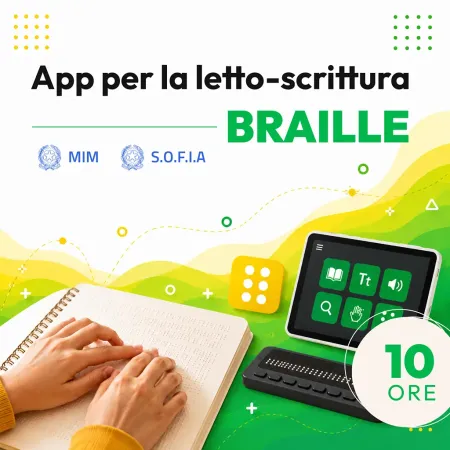 Certificazione App per la letto-scrittura Braille