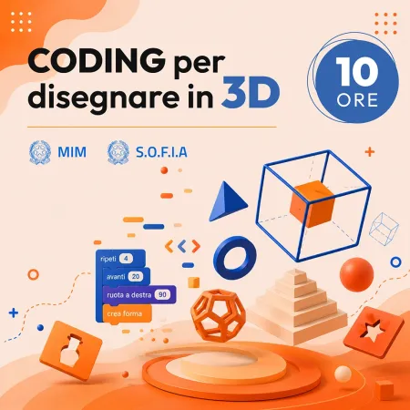 Certificazione Coding per disegnare in 3D