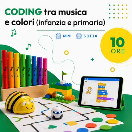 Certificazione Coding tra musica e colori (infanzia e primaria)