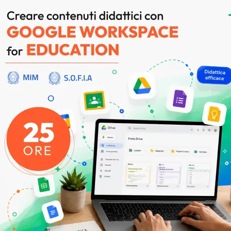 Certificazione Creare contenuti didattici con Google Workspace for Education