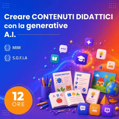 Certificazione Creare contenuti didattici con la generative A.I.