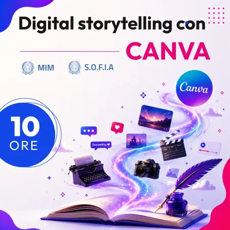 Certificazione Digital Storytelling con Canva