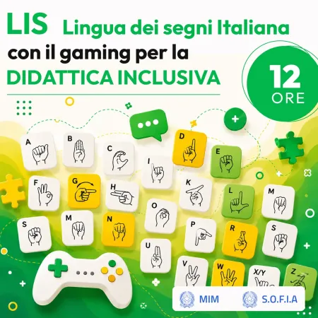 Certificazione LIS (Lingua dei segni Italiana) con il gaming