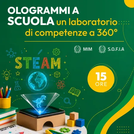 Certificazione Ologrammi a scuola un laboratorio di competenze a 360°